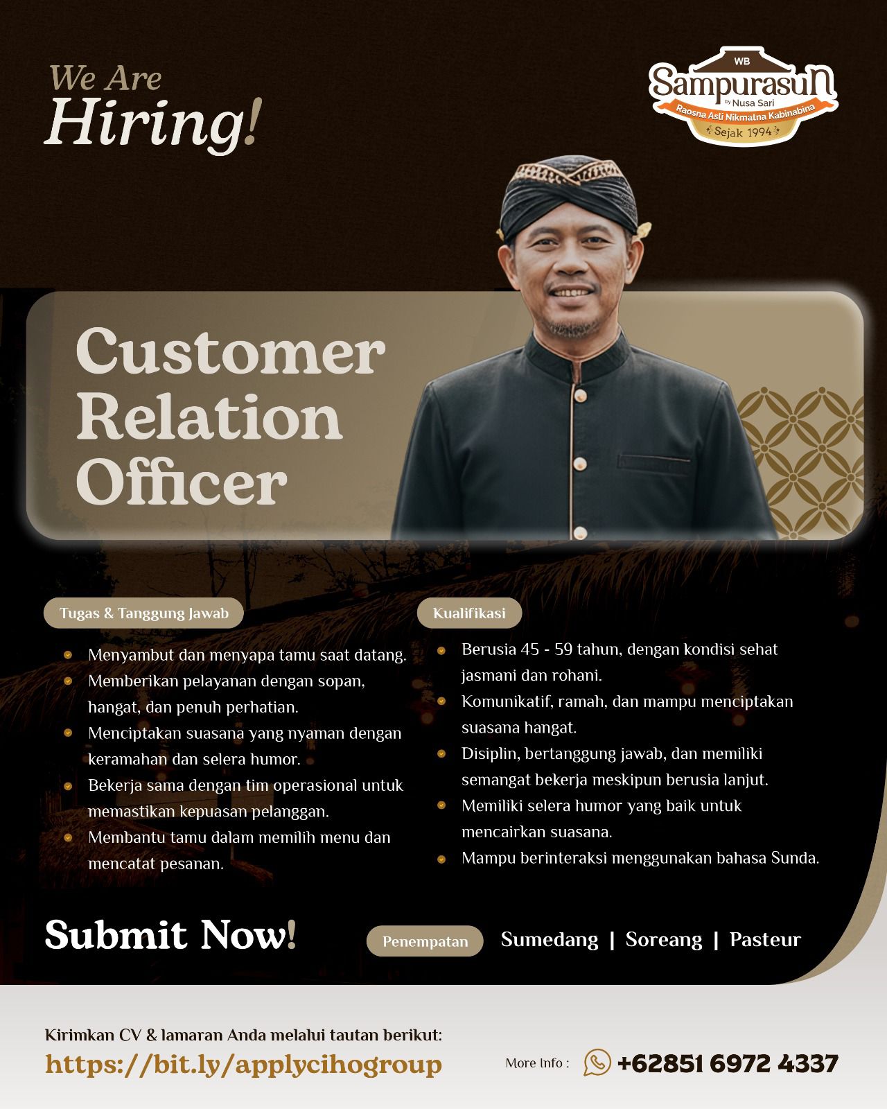 Customer Relation Officer